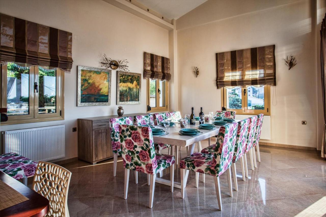 Palladio Luxury Villa With Amazing View Roussospítion Extérieur photo